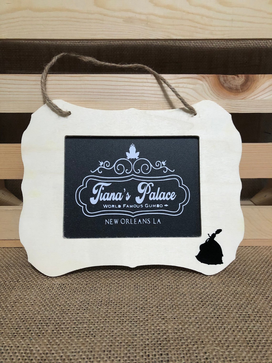 Wooden Chalkboard with Disney Movie Themed References Etsy