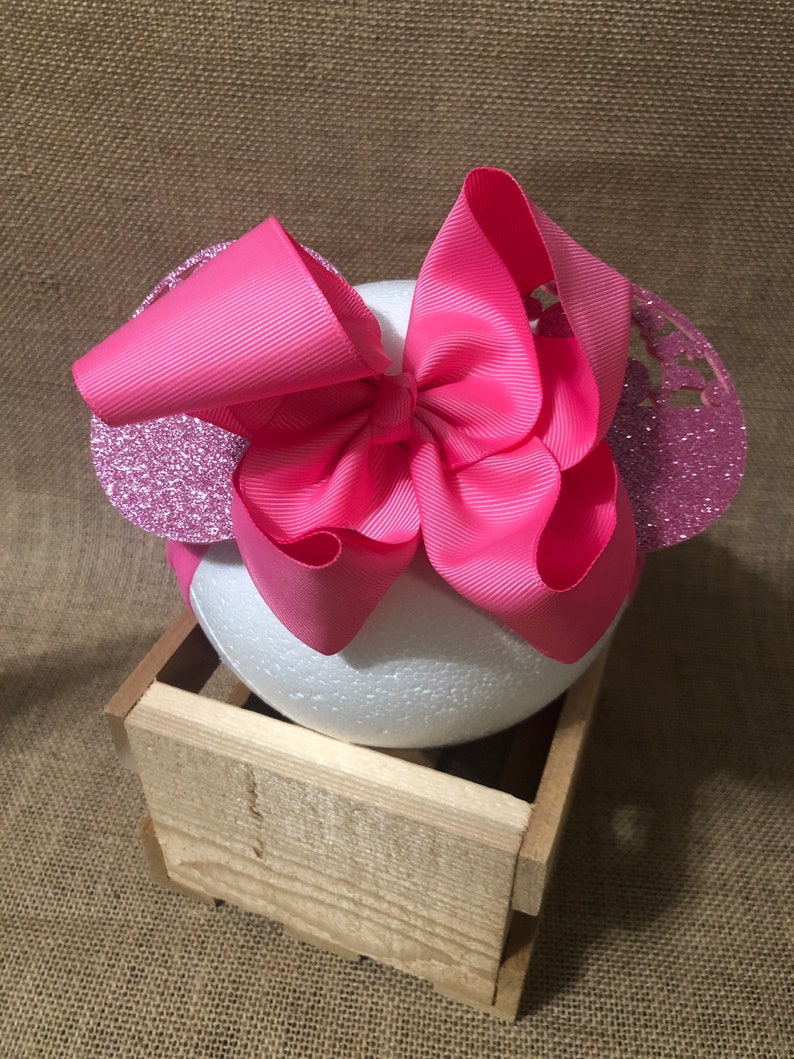 Mickey Cut Out Felt InfantToddler Nylon Headband