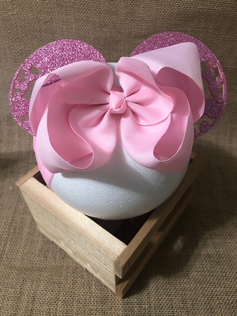 Mickey Cut Out Felt InfantToddler Nylon Headband
