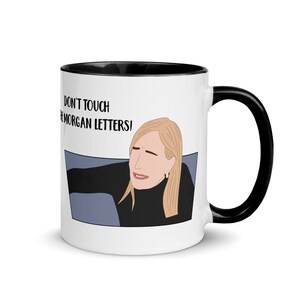 Caneca Real Housewives Blue Stone Manor, inspirada em Sonja Morgan em Berkshires, Don't Touch the Morgan Letters. Reality TV, caneca de café.