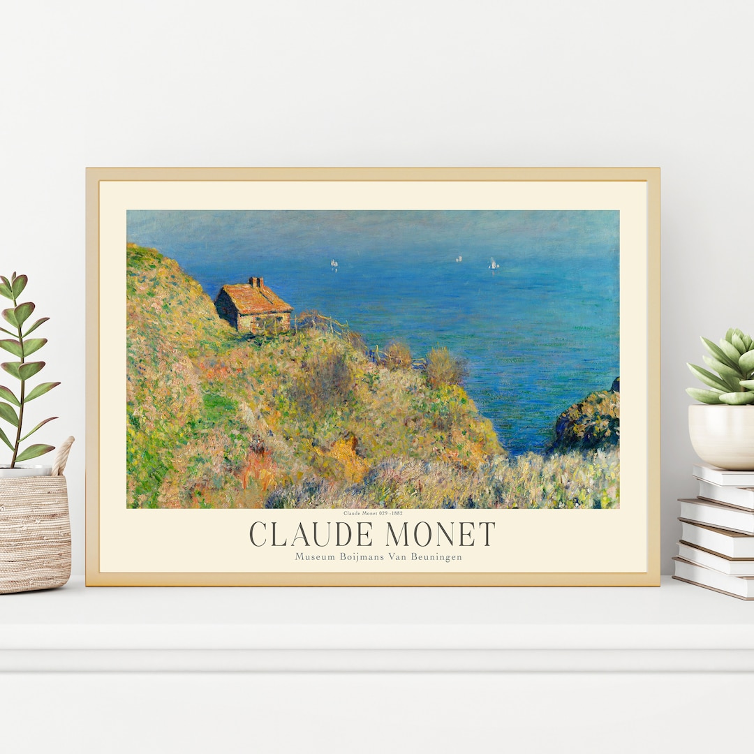 Claude Painting Prints, Museum Gallery Exhibition Poster, Claude