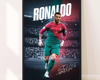 Ronaldo Posters, Famous Soccer Players, Cristiano Ronaldo, Captains of both Saudi Pro League club Al Nassr and the Portugal national team