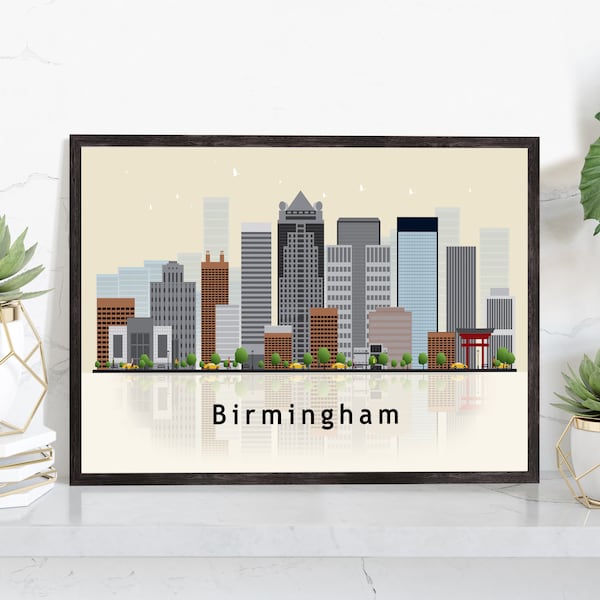 Birmingham Alabama Prints Etsy