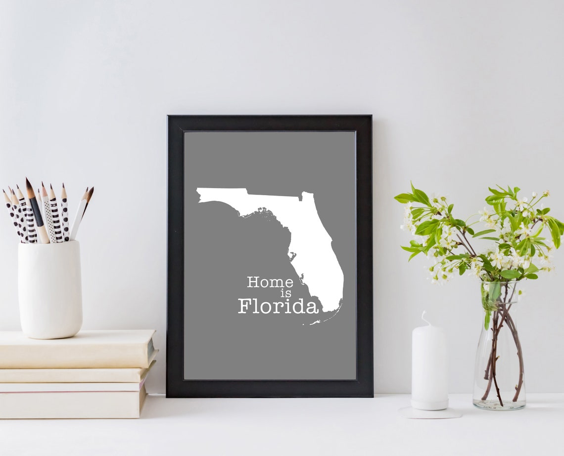 Florida Map Wall Art Florida Map - Il 1140xN.2426734171 Gf0r 