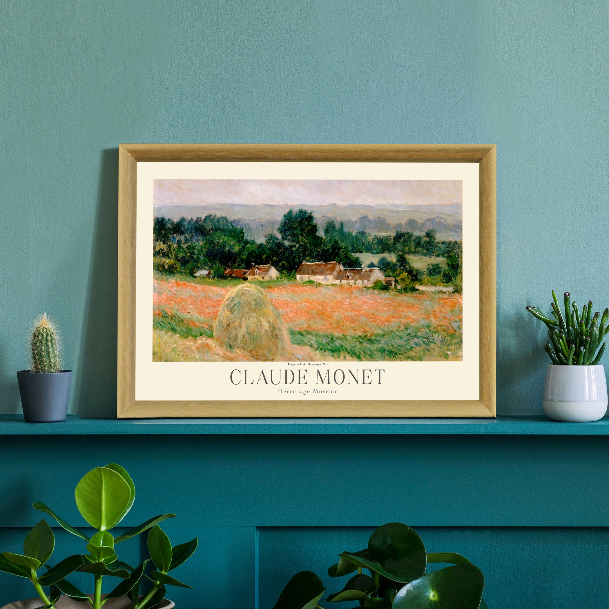 Claude Painting Prints Museum Gallery Exhibition Etsy