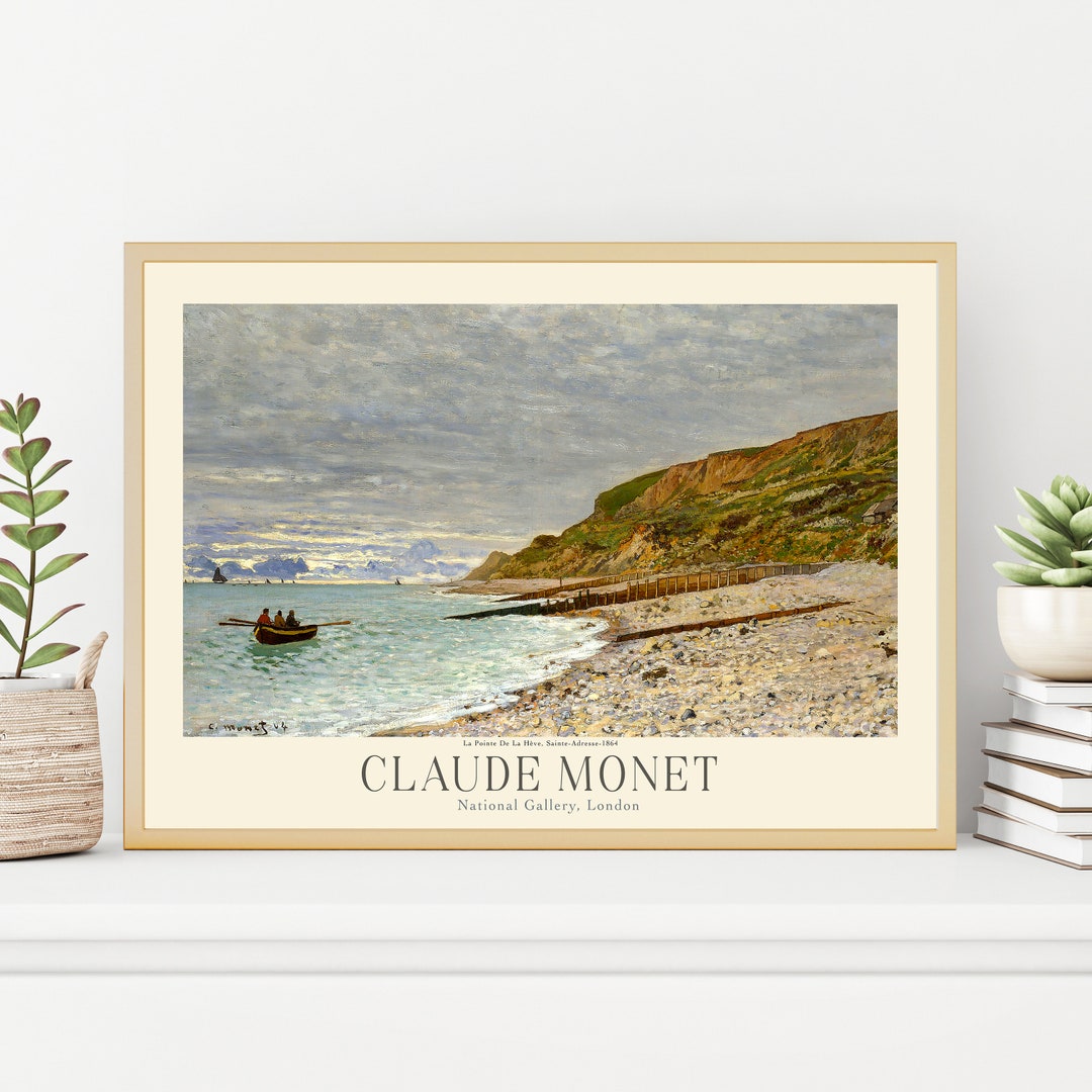 Claude Painting Prints, Museum Gallery Exhibition Poster, Claude