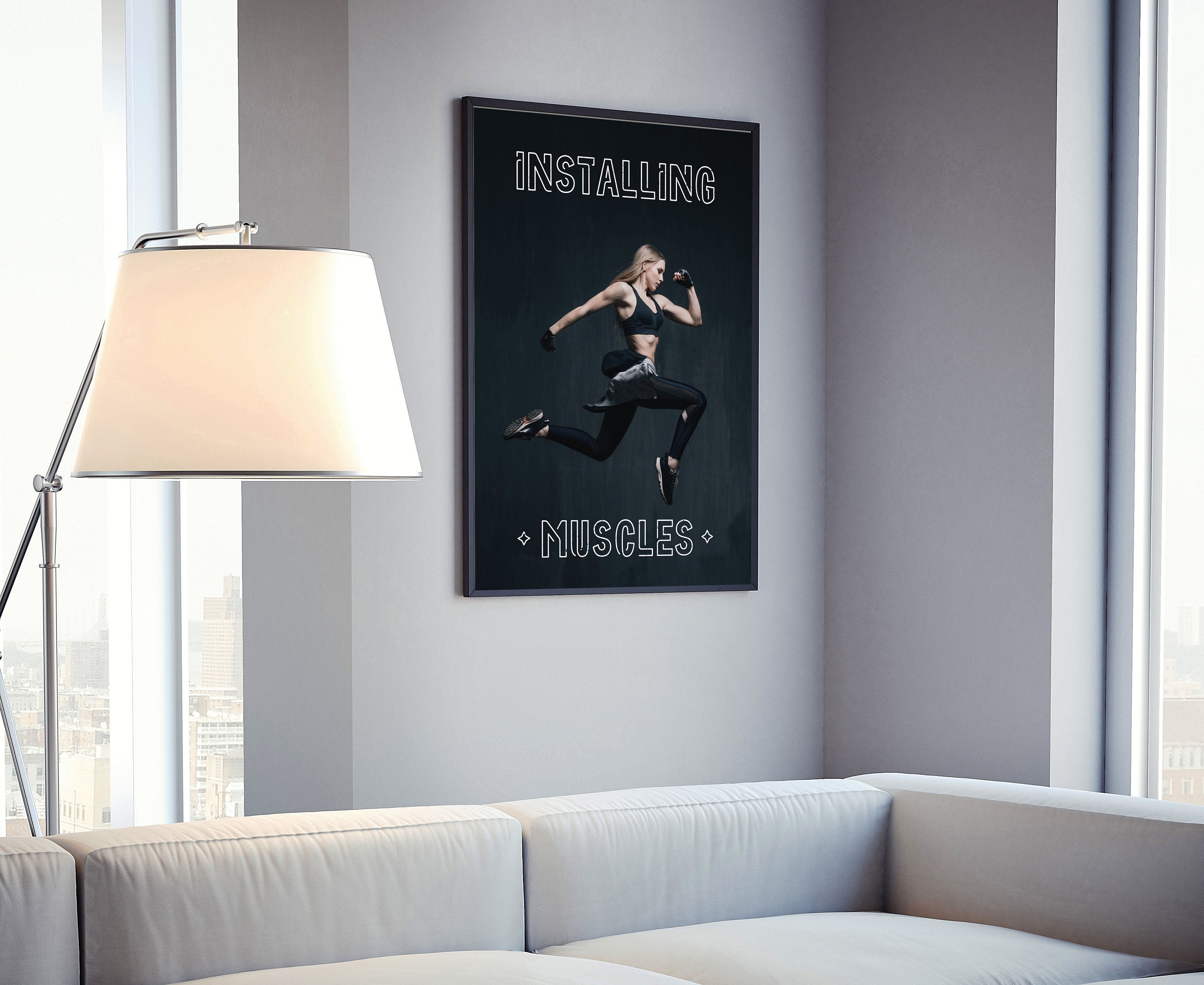 Gym wall art gym poster gym prints gym décor home gym Etsy