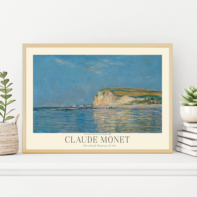 Claude Painting Prints Museum Gallery Exhibition Etsy