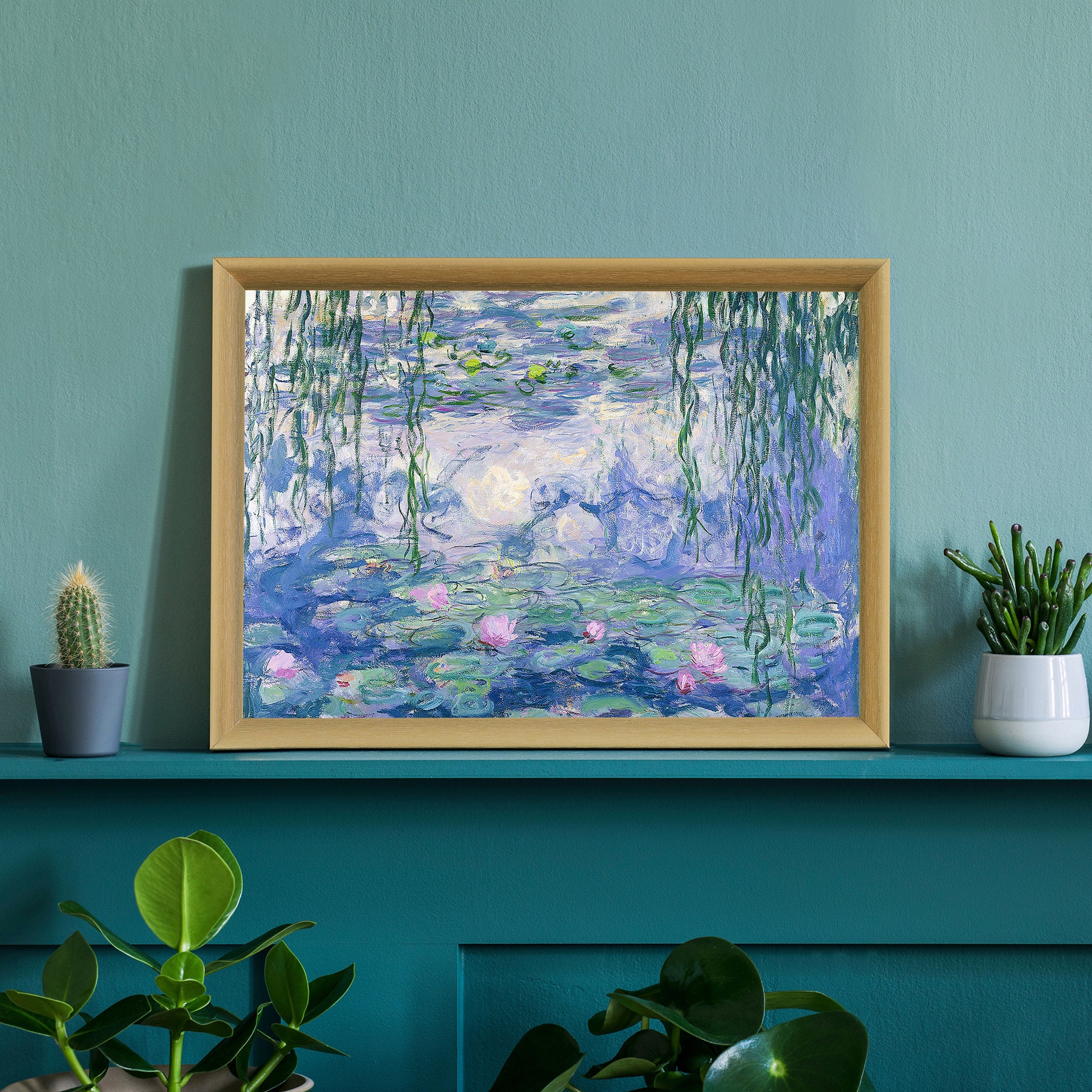 Claude Painting Prints Museum Gallery Exhibition Etsy