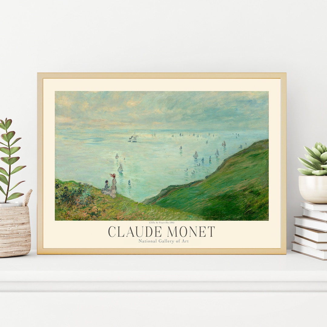 Claude Painting Prints, Museum Gallery Exhibition Poster, Claude