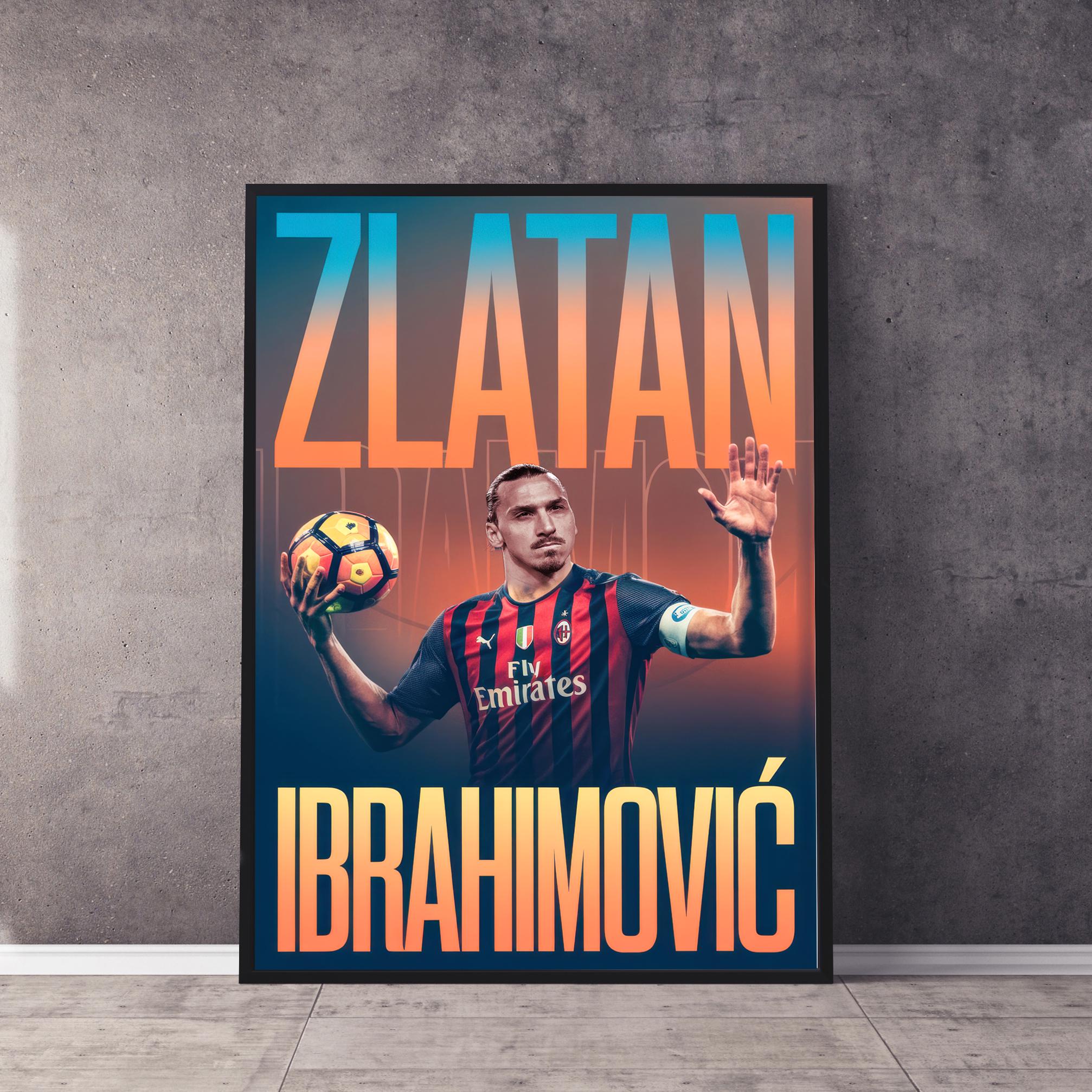 Zlatan Ibrahimović affiches et impressions par MUH ASDAR