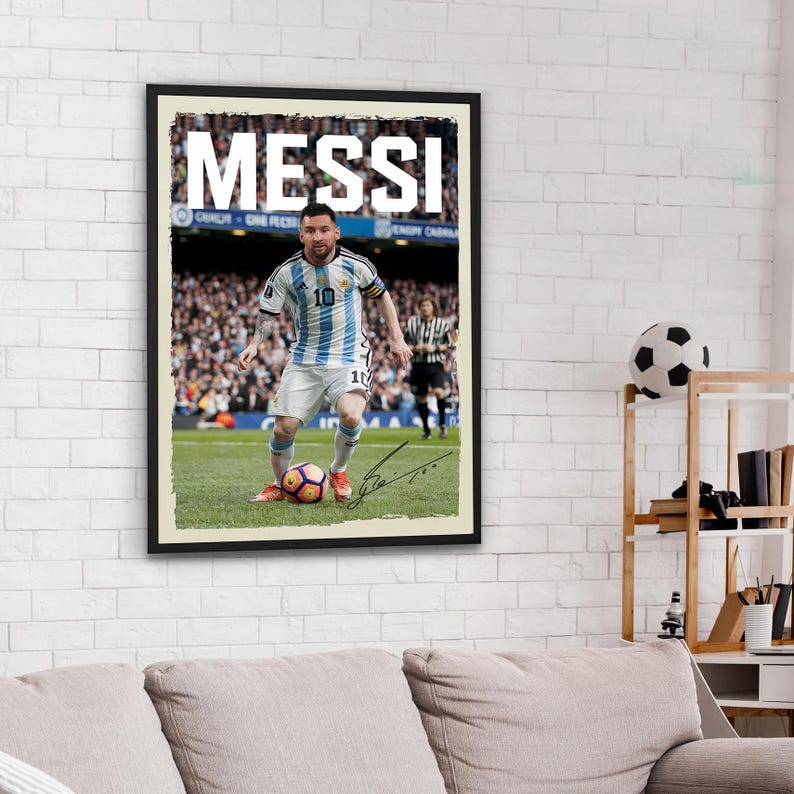 Messi Posters, Famous Soccer Players, Lionel Messi, Home Wall Art ...