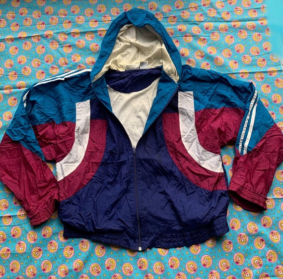 1990s Macgregor Windbreaker Jacket Lined Cotton S… - image 4