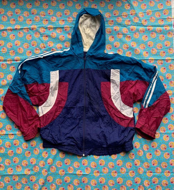 1990s Macgregor Windbreaker Jacket Lined Cotton S… - image 1
