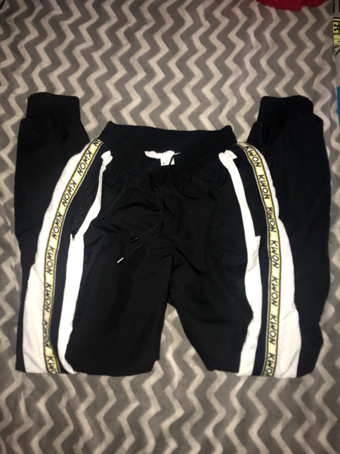 just do it track pants