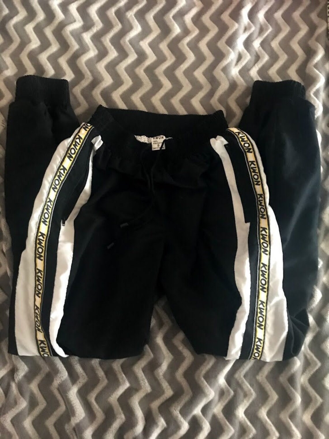 just do it track pants