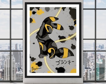 6. ポケモン ポスター ブラッキー / かわいいブラッキー アート