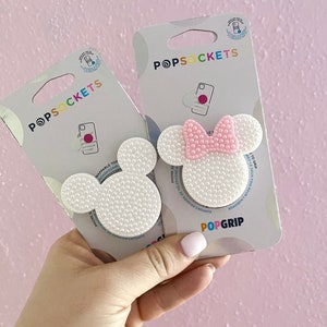 Mickey and Minnie Pearl phone grip