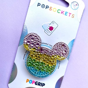 Rainbow Mickey Phone grip