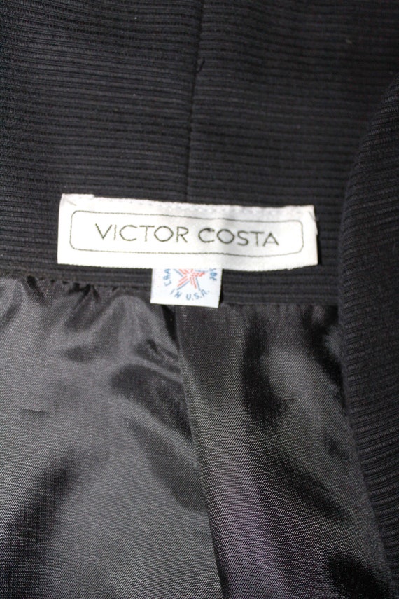 Vintage VICTOR COSTA 1980s Bolero Style Cropped J… - image 6
