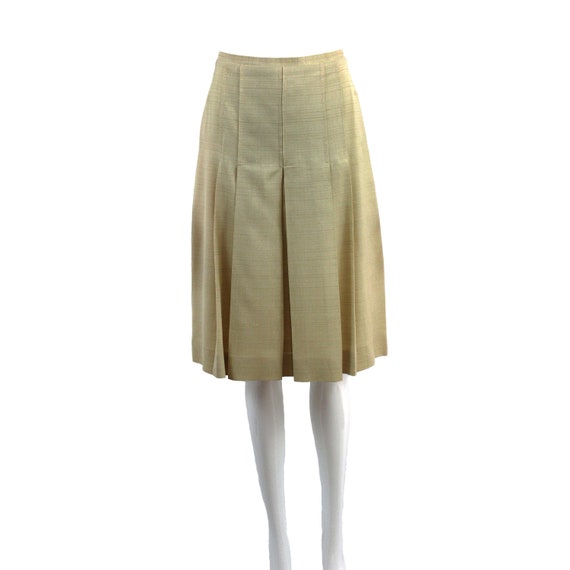 SAKOWITZ 1970s Classic Pleated Skirt