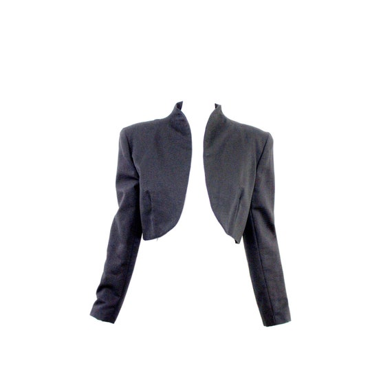 Vintage VICTOR COSTA 1980s Bolero Style Cropped Ja