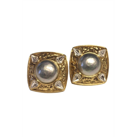 RARE Vintage Robert Goossens Paris Majestic Clip-on Earrings | Etsy