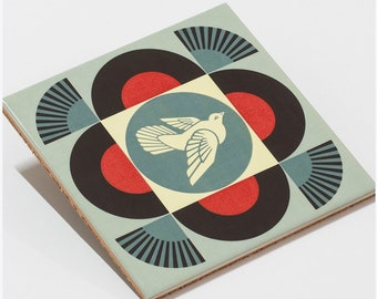 Shepard Fairey (OBEY) 'Dark Wave' Open Edition SIGNED Print - 24