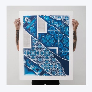 Signed Poster - Intermission - Diogo Machado (ADD FUEL) - Limited Edition of 75 copies - Large Format Screenprint - 2021