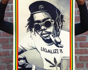 シェパード・フェアリー ポスター (OBEY) - サイン入り - Obey Icon