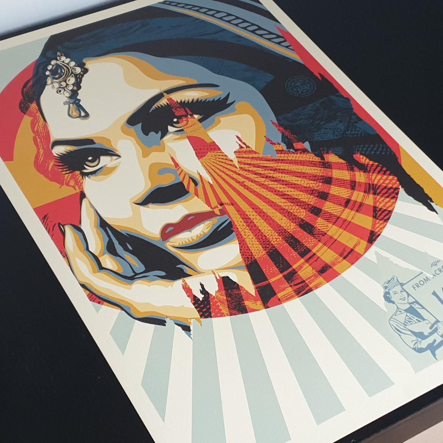 Shepard Fairey Poster (OBEY) - SIGNED - Target Exceptions - 2024 