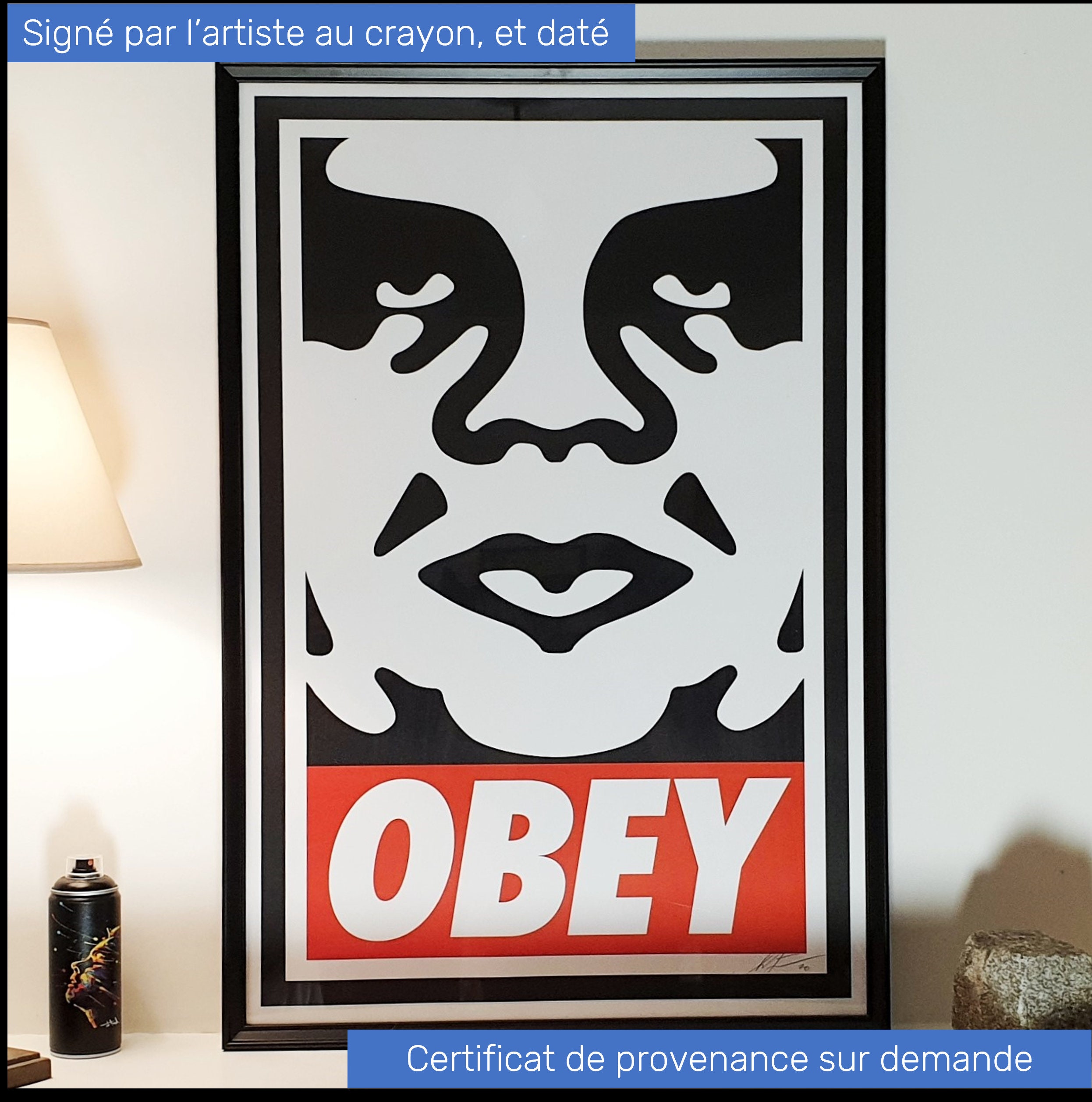 Shepard Fairey Poster (OBEY) - SIGNED - Obey Icon - 2024 Shepard Fairey Poster (OBEY) - SIGNED - Obey Icon - 2024