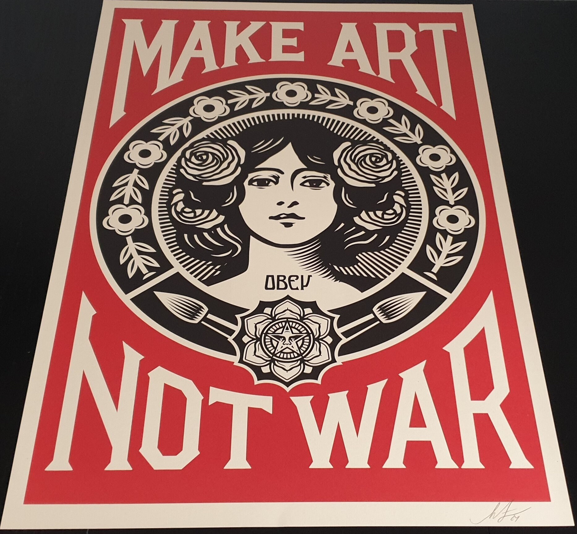 OBEY Supply & Demand 限定400部 シェパード・フェアリー アート