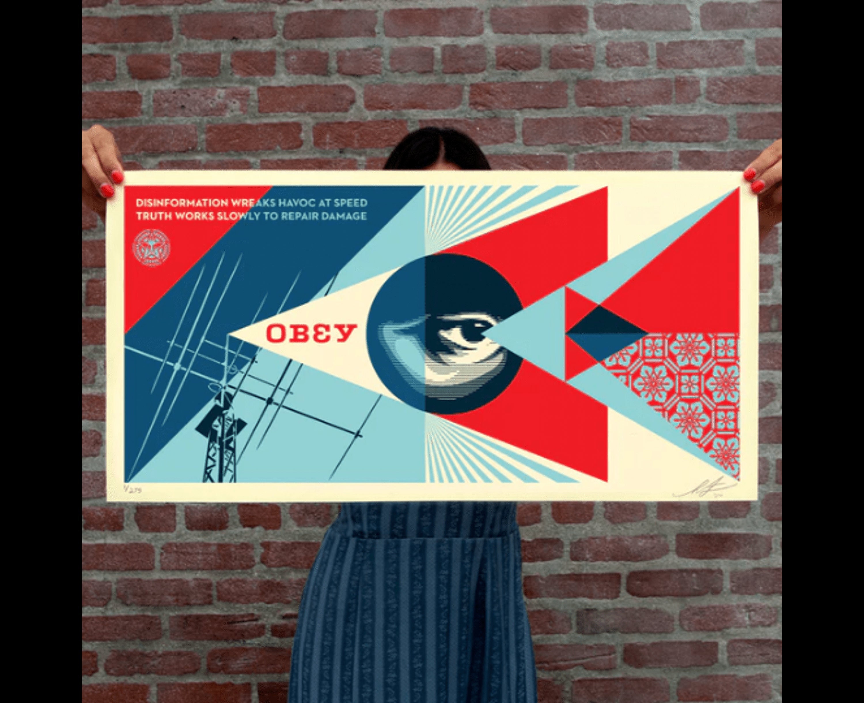 Obey Propaganda Poster - Etsy