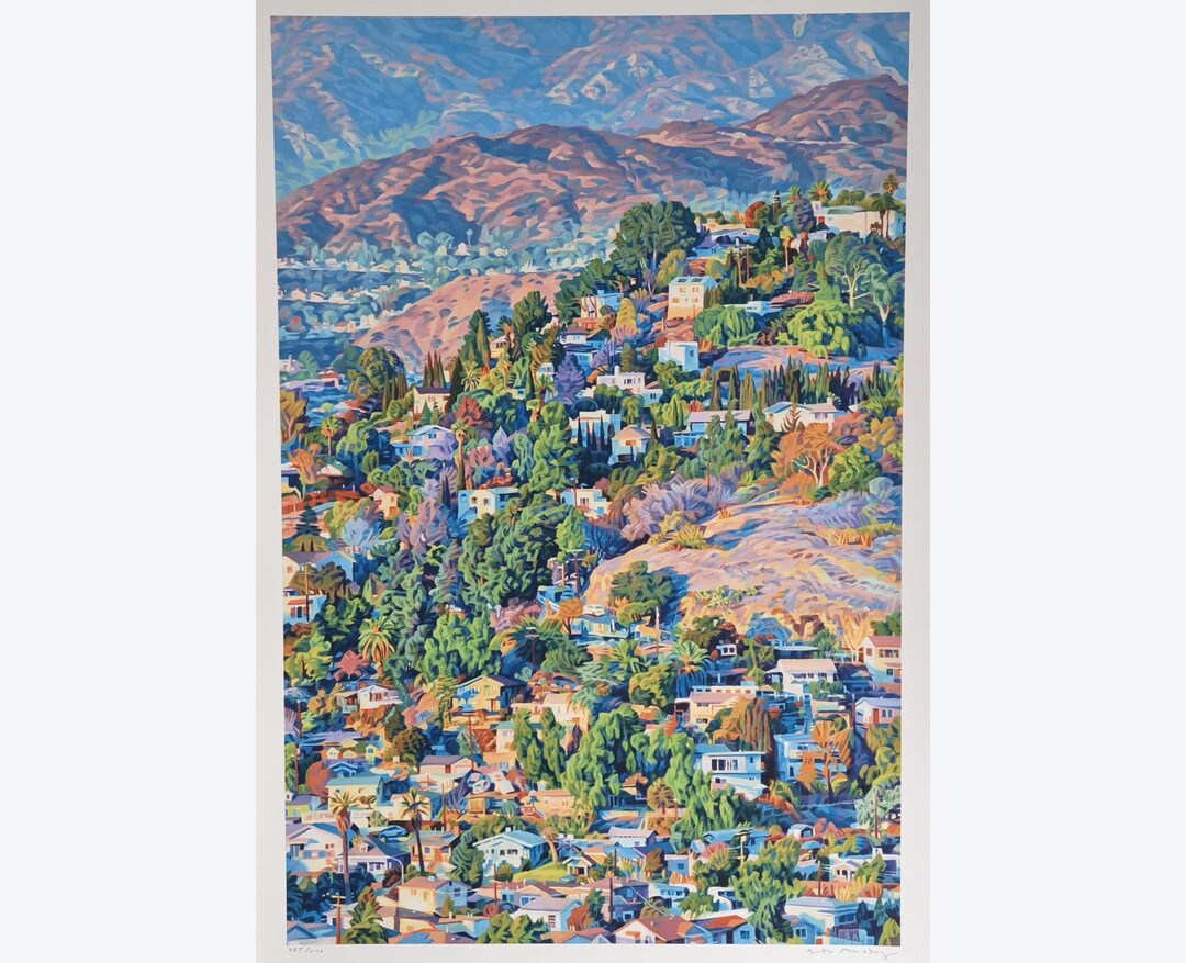 Pink is Punk - Los Angeles Hill - Seth Armstrong - Limited Edition of ...