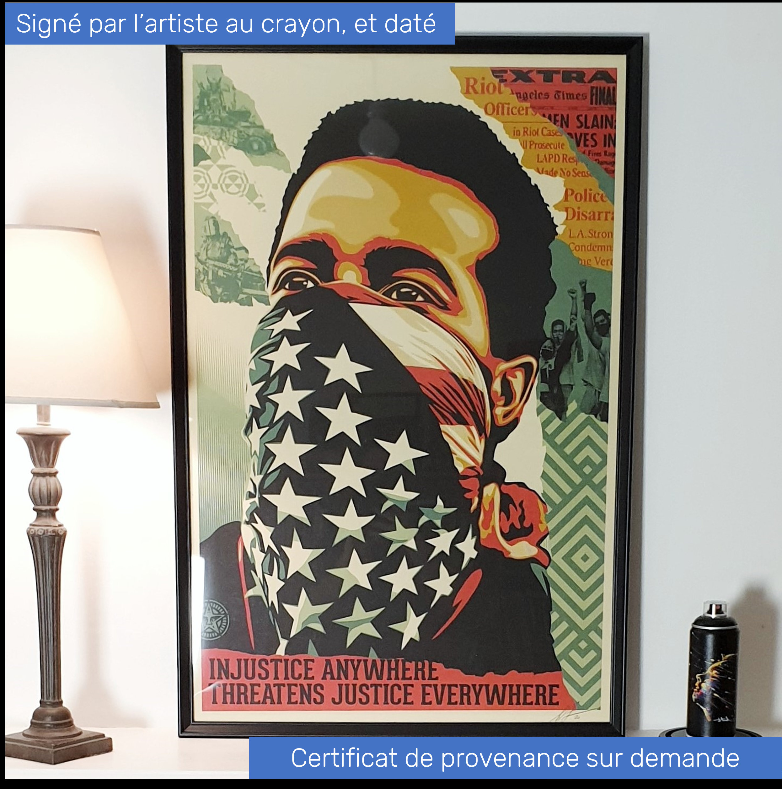 American Rage/Shepard Fairey/オベイ/ポスター American Rage/Shepard Fairey/オベイ/ポスター