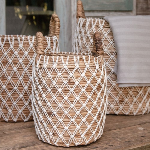 Laundry Basket Plant Basket Storage Basket KUBU Made From Etsy