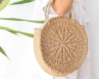 Round Bag made from Woven Seagrass MENARA