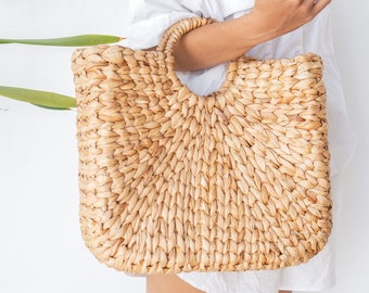Summer Bag | Shopping Bag SAMBAS made of Water Hyacinth