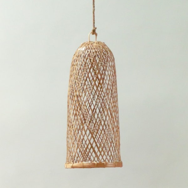 Bamboo Lamp Natural Lampshade Woven Ceiling Lamp CAMAYA