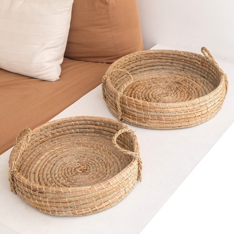 Soeji PINTU Seagrass Serving Tray - Thumbnail 3