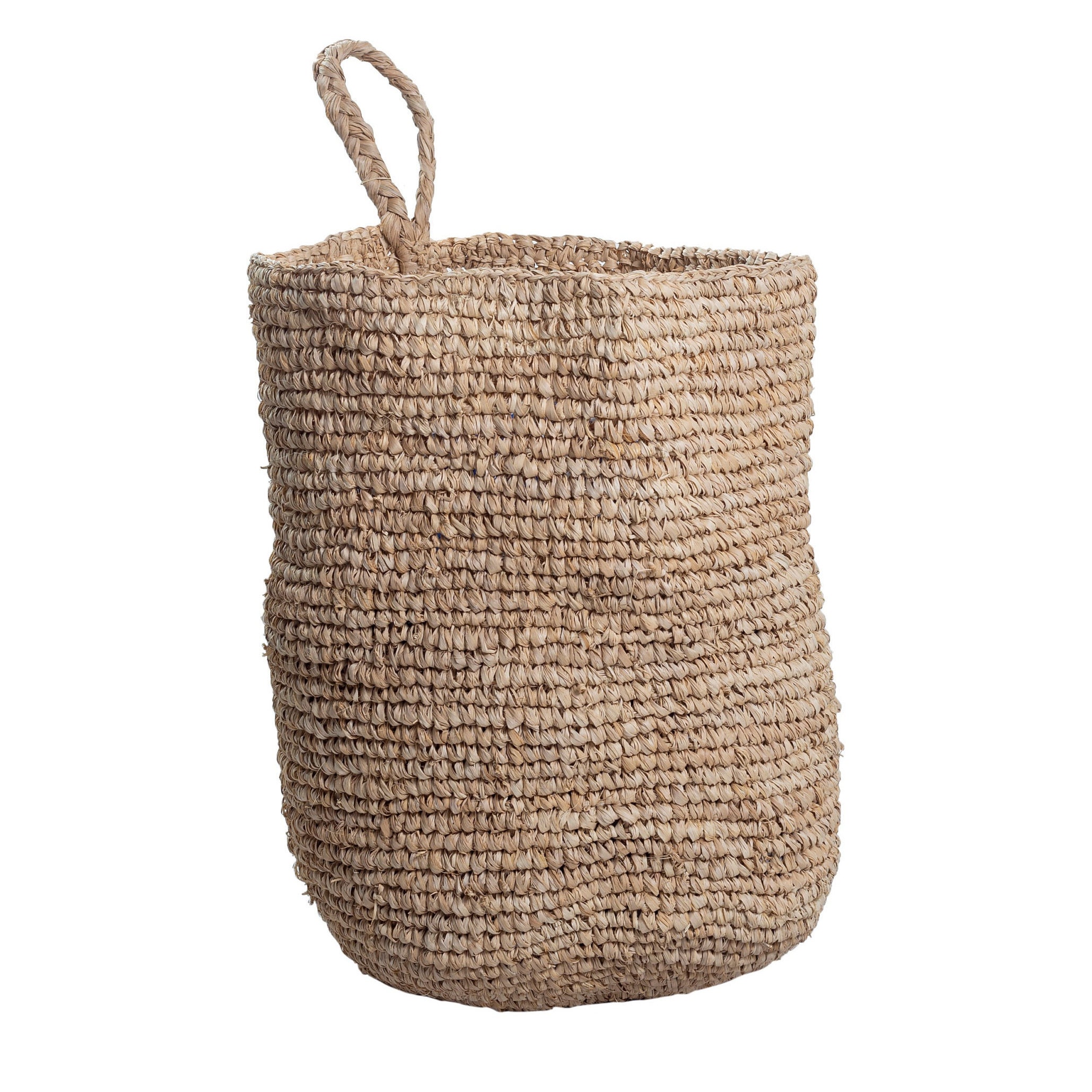 Geflochtener Wandkorb Aus Holz - Stilvoller Aufbewahrungskorb Für Zuhause