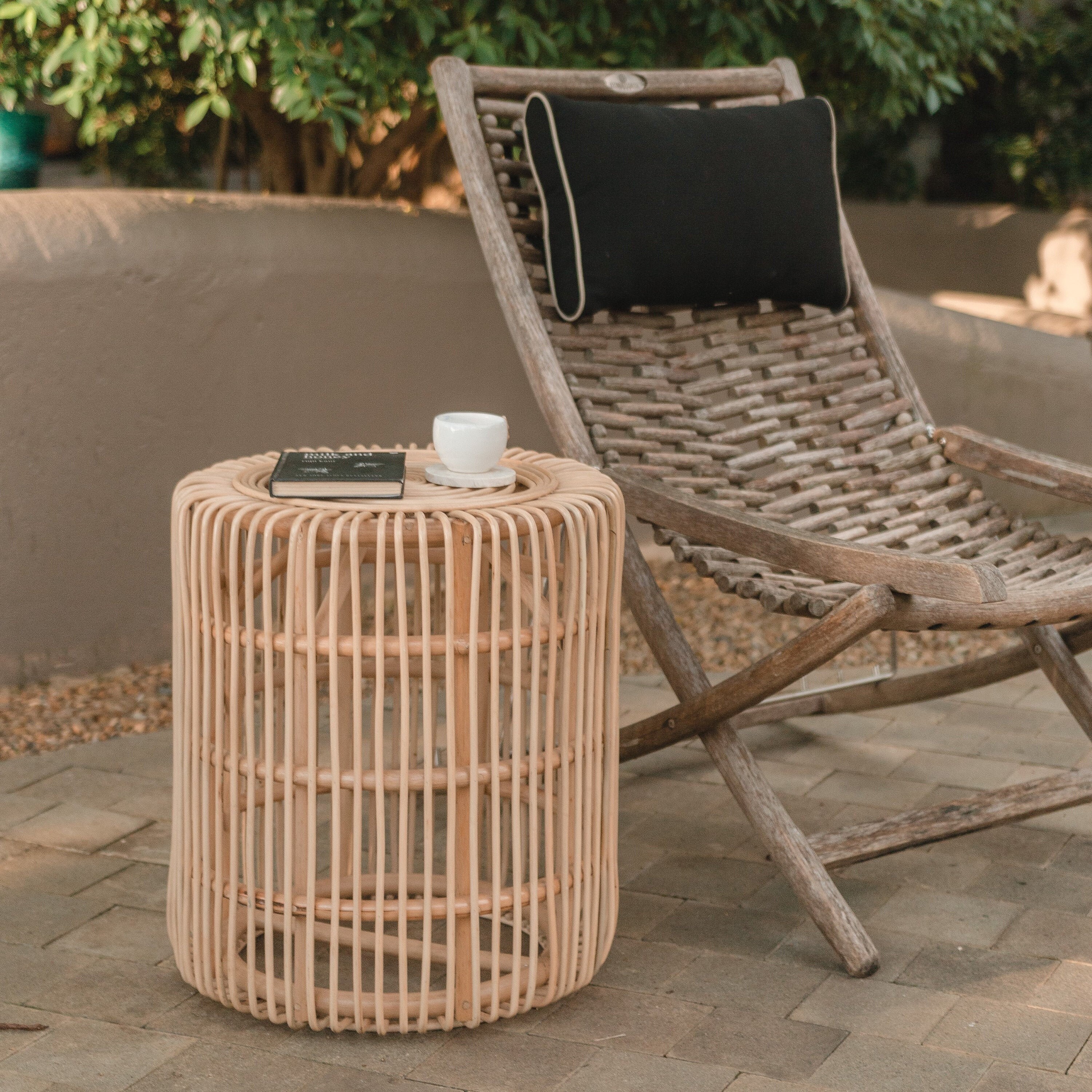 table D'appoint En rotin