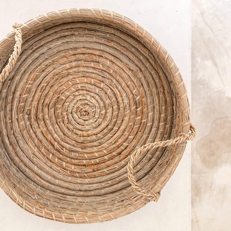 Soeji PINTU Seagrass Serving Tray