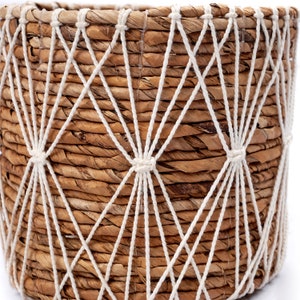 Plant Basket Storage Basket MUKO made from Banana Fibre 3 sizes image 6