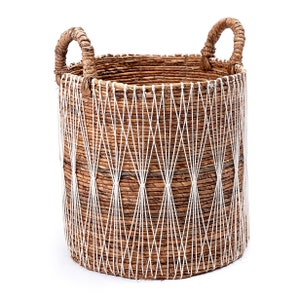 Laundry Basket Plant Basket Storage Basket MANDURO made of Banana Fibre 3 sizes image 8