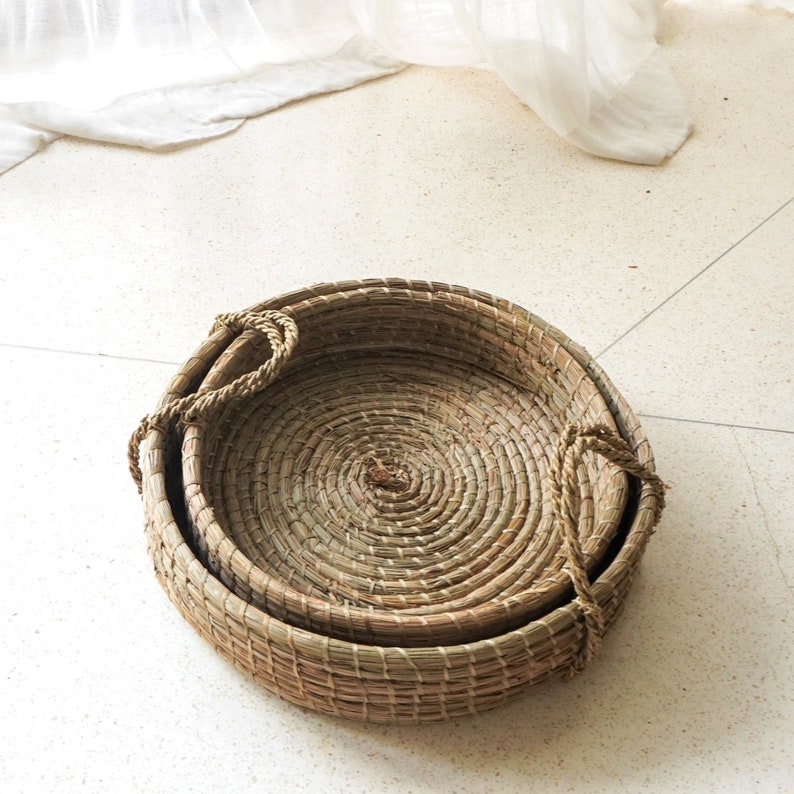 Soeji PINTU Seagrass Serving Tray - Thumbnail 4