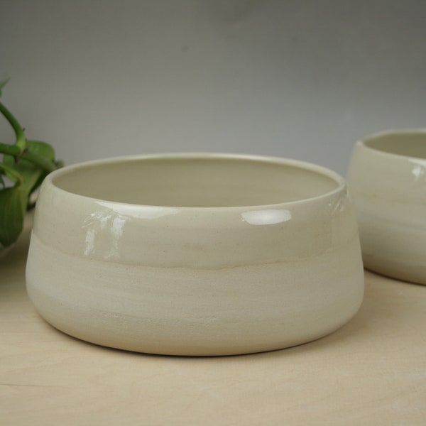 Large ceramic handmade dog bowl. Pet Food or Water Bowl for Dogs or Cats. Large ceramic pet bowl, Dog Gift for Large Dogs