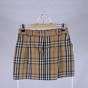 Vintage burberry mini skirt shop