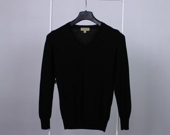 Burberry sweater women pure wool black XS